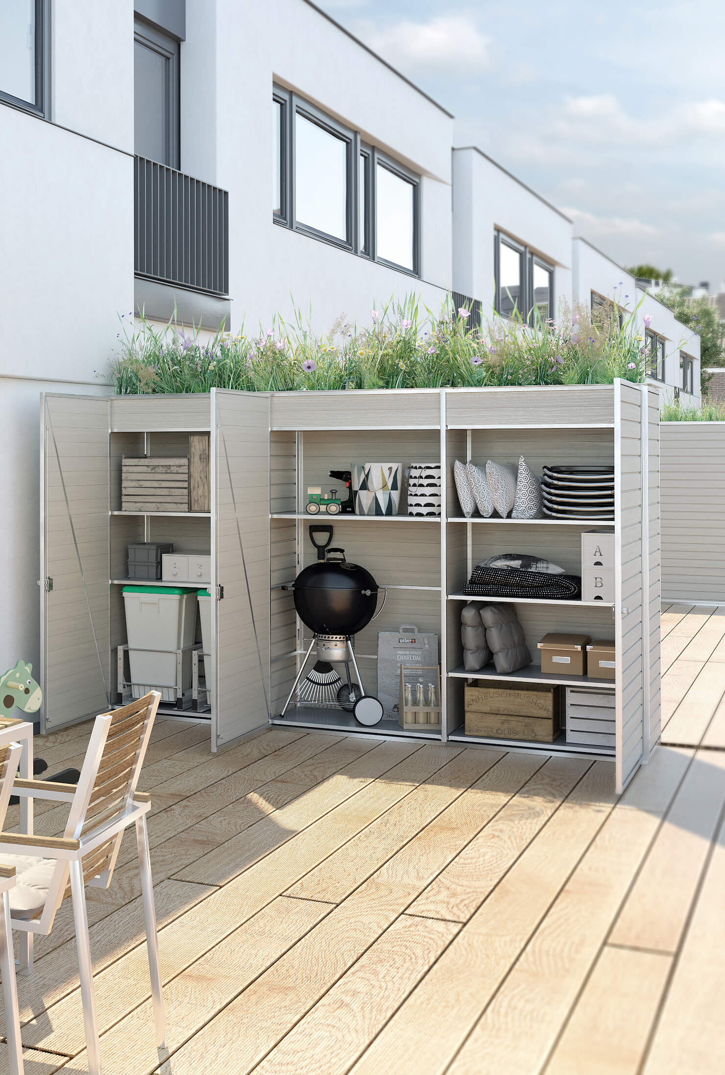IG Cube Outdoor Storage Funktion & Ordnung