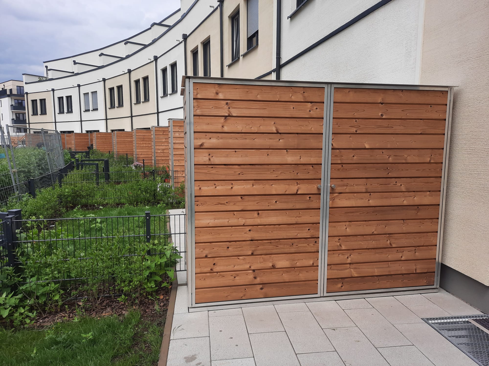 IG Cube Sichtschutz fuer Garten