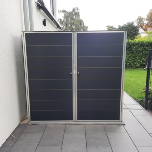 Sichtschutz Terrasse mit Stauraum